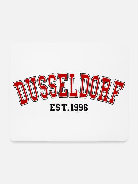 Düsseldorf gegründet 1996 - Mousepad (Querformat) - Weiß