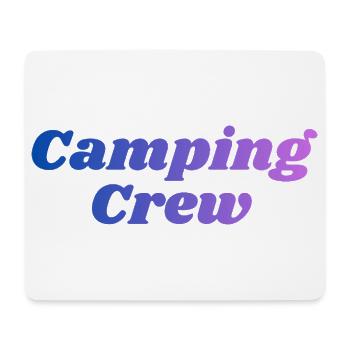 Camping Crew - Mouse Pad (horizontal) - white - Front