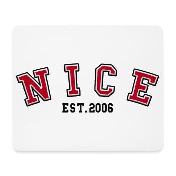 Nice Est. 2006 - Mouse Pad (horizontal) - white - Front