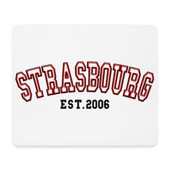Strasbourg Est. 2006 - Mouse Pad (horizontal) - white - Front