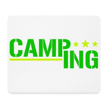Camping - Mouse Pad (horizontal) - white - Front