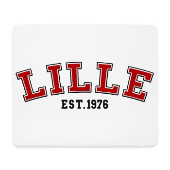 Lille Fondée en 1976 - Tapis de souris (format paysage) - blanc - Devant