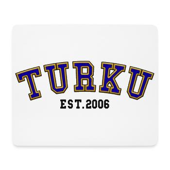 Turku gegründet 2006 – Geburtstag - Mousepad (Querformat) - Weiß - Vorne