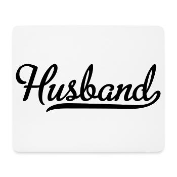 6061912 119088854 husband - Tapis de souris (format paysage) - blanc - Devant