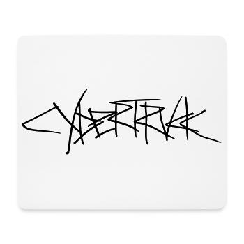 cybertruck schriftzug - Mousepad (Querformat) - Weiß - Vorne
