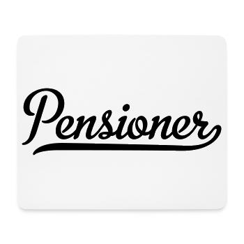pensioner - Mouse Pad (horizontal) - white - Front