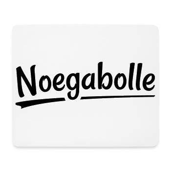 Noegabolle - Antwerpener Dialekt - Mousepad (Querformat) - Weiß - Vorne