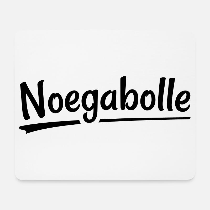 Noegabolle - Antwerpener Dialekt - Mousepad (Querformat) - Weiß