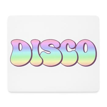 Disco - Mousepad (Querformat) - Weiß - Vorne