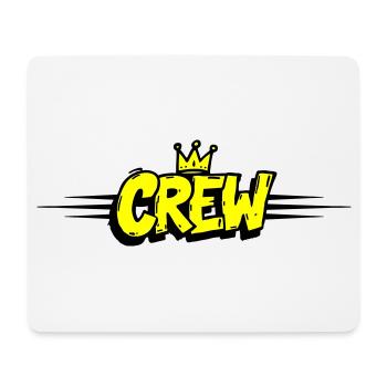 Crew Crown - Mouse Pad (horizontal) - white - Front