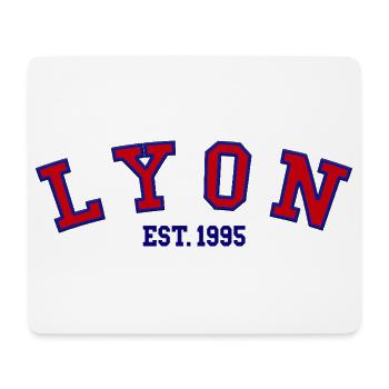 Lyon Est. 1995 - Mouse Pad (horizontal) - white - Front