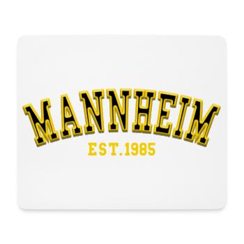 Mannheim Est 1985 - Mouse Pad (horizontal) - white - Front