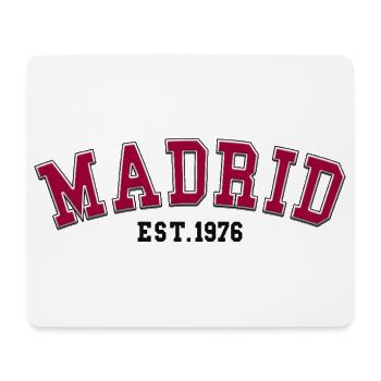 Madrid gegründet 1976 - Mousepad (Querformat) - Weiß - Vorne