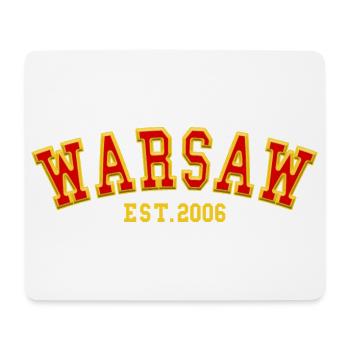 Warschau gegründet 2006 - Mousepad (Querformat) - Weiß - Vorne