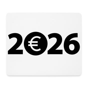 Euro 2026, Billionaire, Millionaire, Profit - Mouse Pad (horizontal) - white - Front
