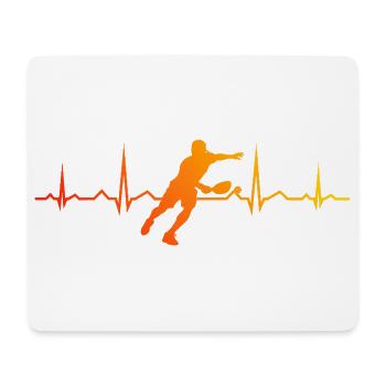 Pickleball Match Design for Pickleball Player Fans - Mouse Pad (horizontal) - white - Front