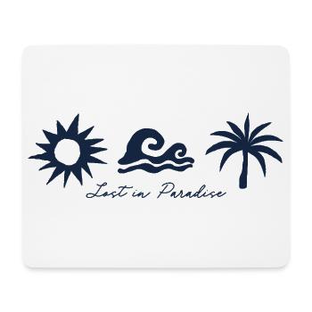 LostinParadise - Mousepad (Querformat) - Weiß - Vorne
