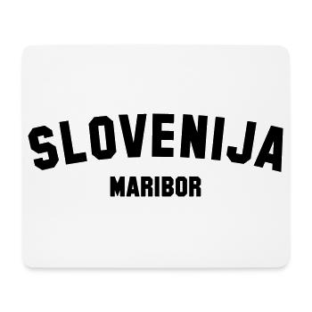 MARIBOR Hashtag Slowenien Slovenia - Mousepad (Querformat) - Weiß - Vorne