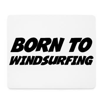 Windsurfen / Windsurfer / Windsurf / Windsurfing - Mousepad (Querformat) - Weiß - Vorne