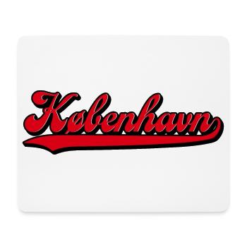 Retro Copenhagen - Mousepad (Querformat) - Weiß - Vorne