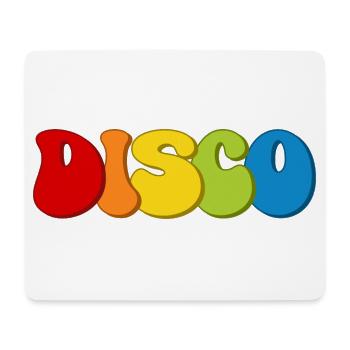 Disco - Mouse Pad (horizontal) - white - Front