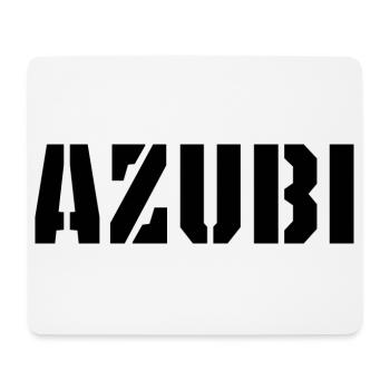 Azubi Tshirt - Mousepad (Querformat) - Weiß - Vorne