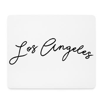 Los Angeles - Tapis de souris (format paysage) - blanc - Devant