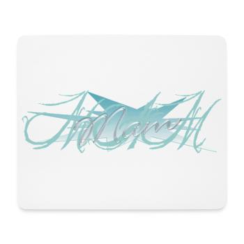 MOM Stern - Mousepad (Querformat) - Weiß - Vorne