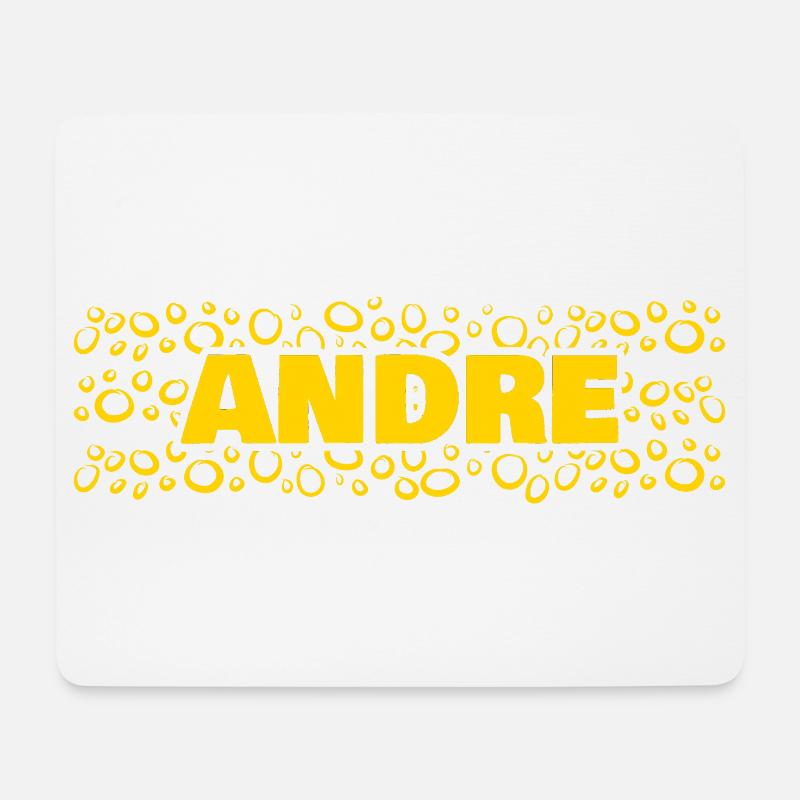 Geschenk für Andre - Mousepad (Querformat) - Weiß