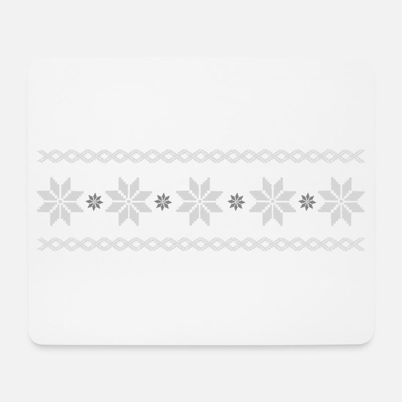 modèle - Tapis de souris (format paysage) - blanc