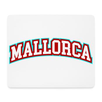 Mallorca Schriftzug - Mousepad (Querformat) - Weiß - Vorne