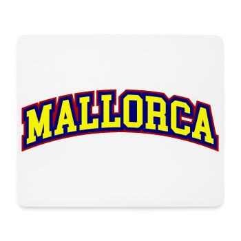 Mallorca Schriftzug - Mousepad (Querformat) - Weiß - Vorne
