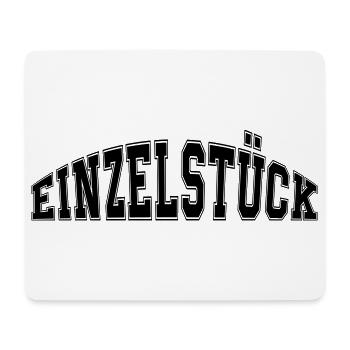 Einzelstück - Mousepad (Querformat) - Weiß - Vorne