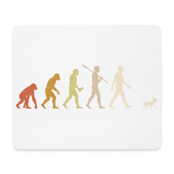 Chihuahua Evolution Drôle de Chihuahua Cadeau Chihuahua - Tapis de souris (format paysage) - blanc - Devant