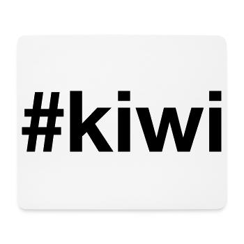 KIWI - Mousepad (Querformat) - Weiß - Vorne