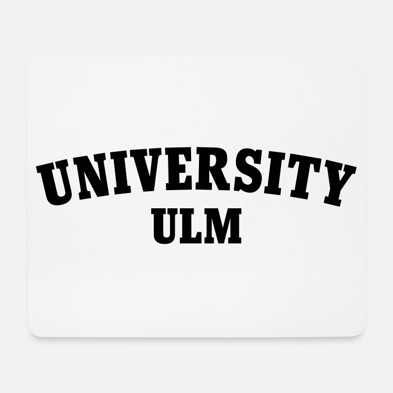 University of Ulm - Mouse Pad (horizontal) - white