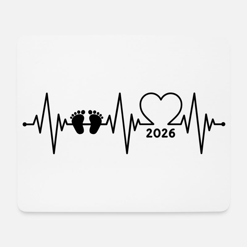 Baby 2026 - Mouse Pad (horizontal) - white