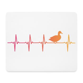 Duck Sunset Duck Flapping Ducks - Mouse Pad (horizontal) - white - Front