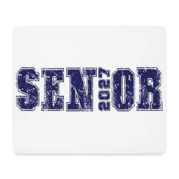 Senior 2027 Graduation | Class of 2027 Shirt - Mouse Pad (horizontal) - white - Front