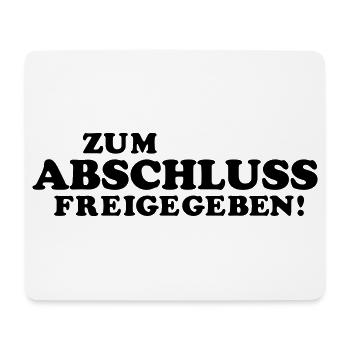 high school graduation demanding - Mouse Pad (horizontal) - white - Front