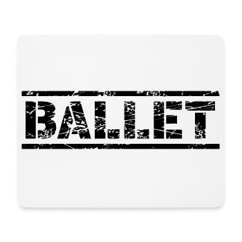 Ballet - Mouse Pad (horizontal) - white - Front