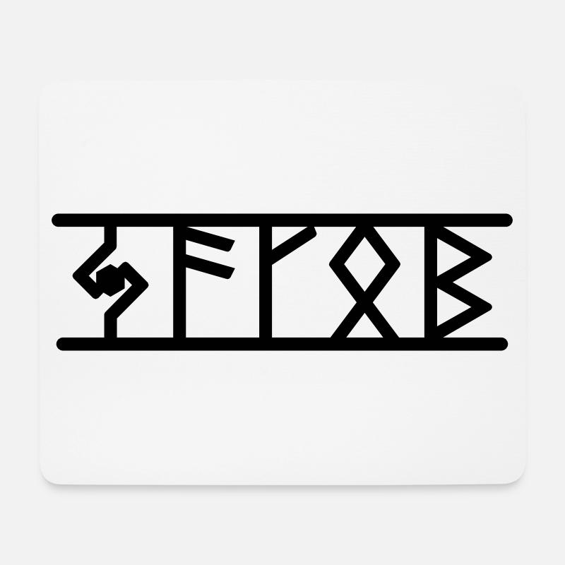 Jakob - Mouse Pad (horizontal) - white