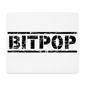 Bitpop - Mousepad (Querformat) - Weiß - Vorne