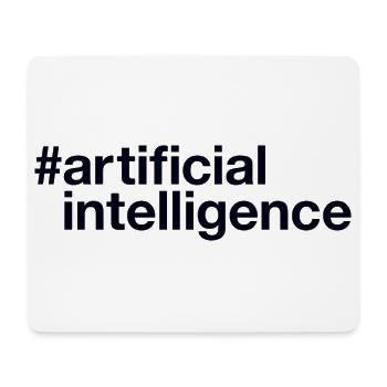 Artificial Intelligence Ki - Mouse Pad (horizontal) - white - Front