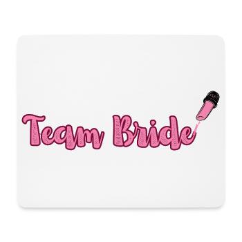 Équipe Bride JGA - Tapis de souris (format paysage) - blanc - Devant