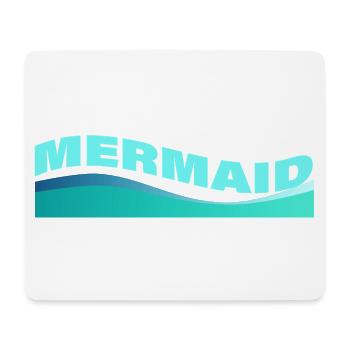 MERMAID - Mousepad (Querformat) - Weiß - Vorne