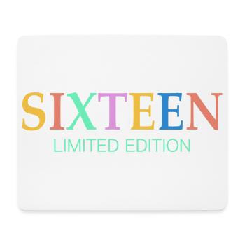 16. Geburtstag Limited Edition Vintage - Mousepad (Querformat) - Weiß - Vorne
