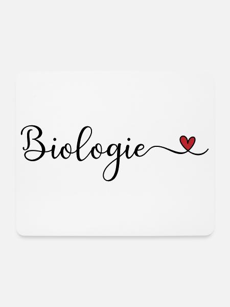 Biologie - Mousepad (Querformat) - Weiß