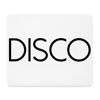 DISCO Diskokugel - Mousepad (Querformat) - Weiß - Vorne