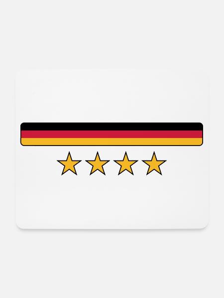 Deutschland - Mouse Pad (horizontal) - white